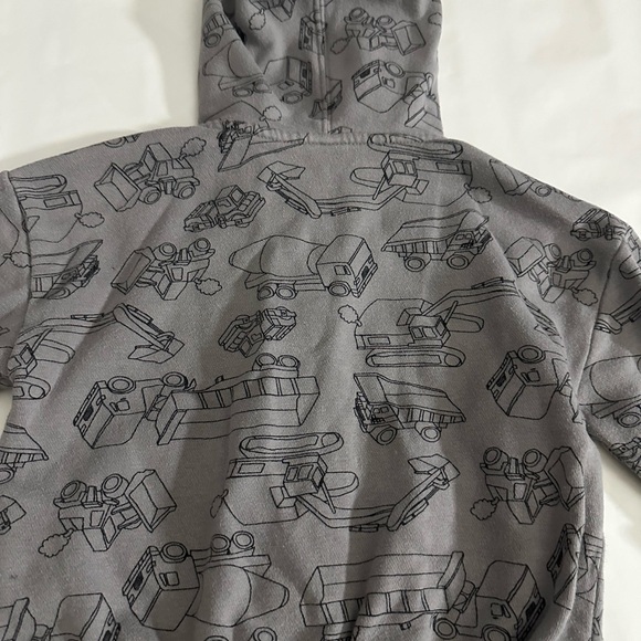 GAP Gray Jacket with Train Design - Picture 2 of 4